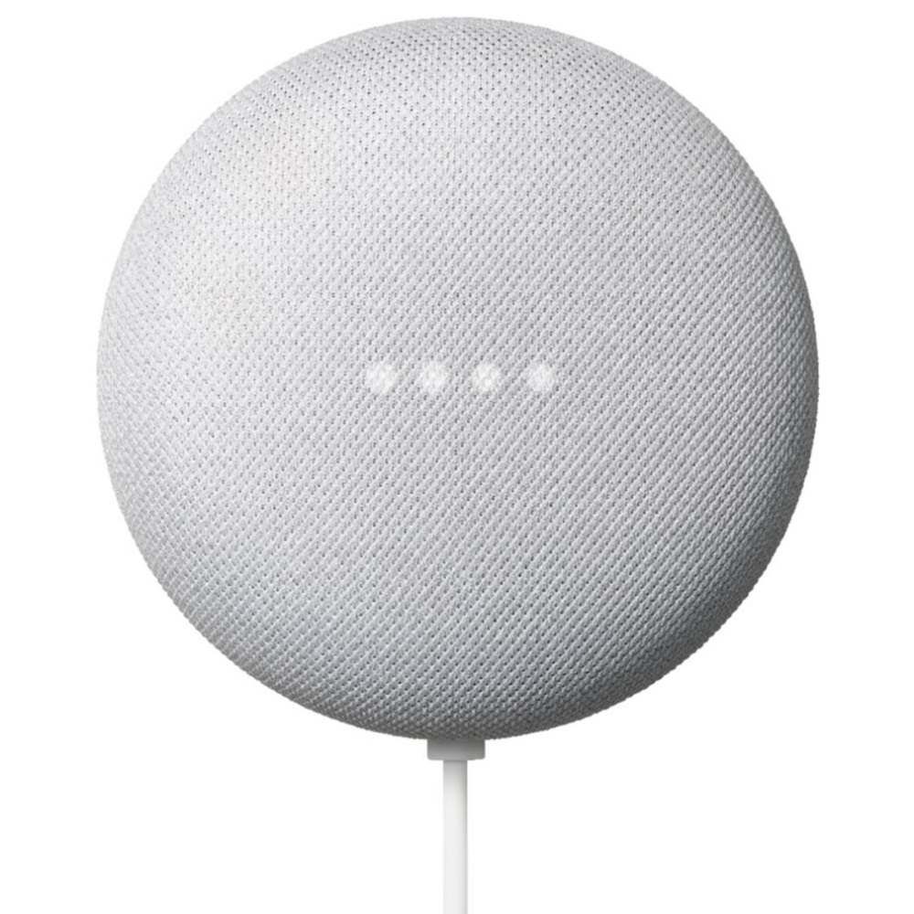 Google Nest mini in chalk